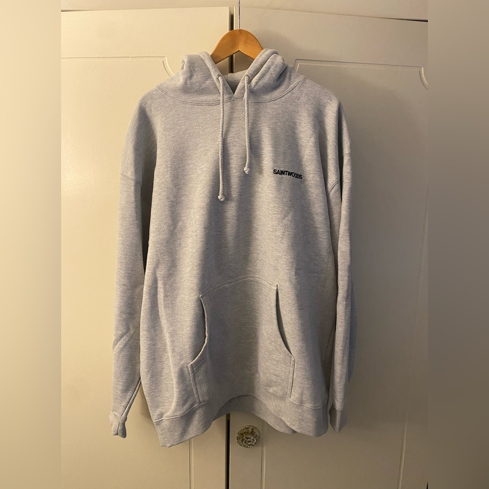 Saintwoods Hoodie Grey Size XL